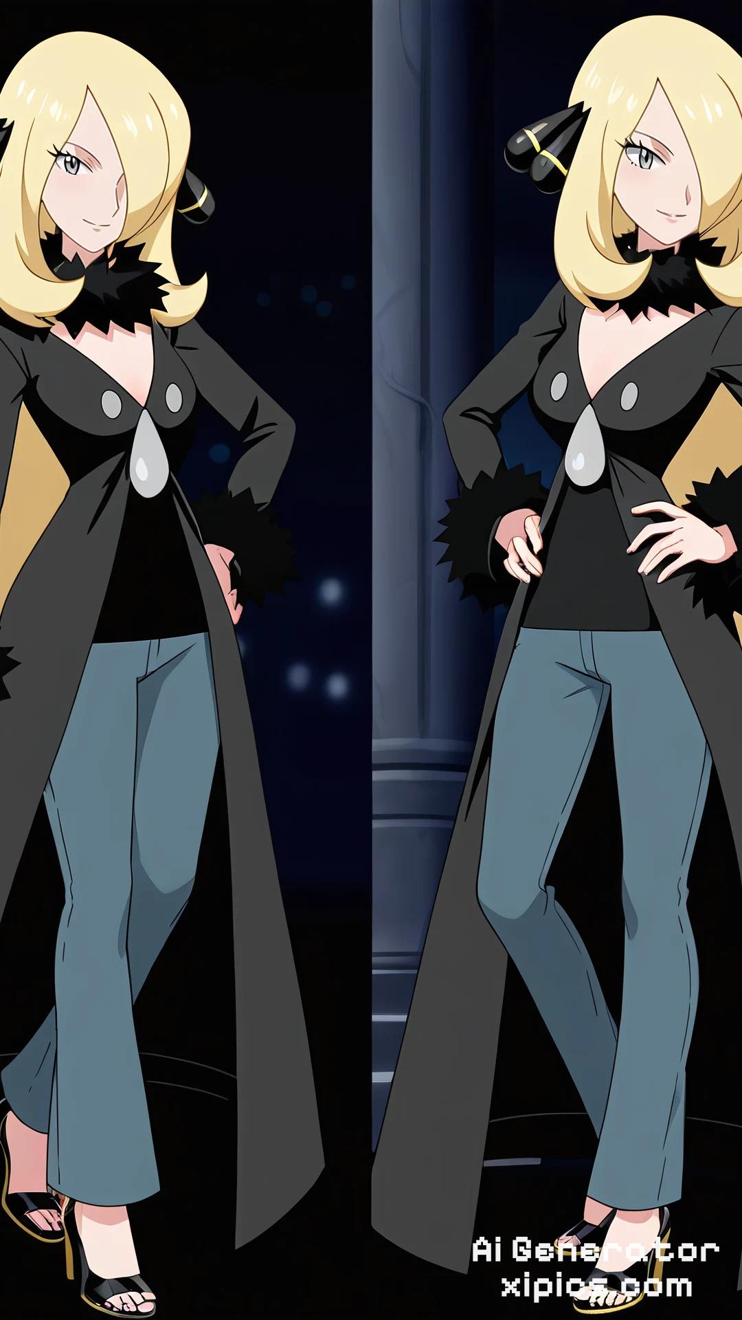 cynthia pokemon porn - Drenched in Temptation dirty chat