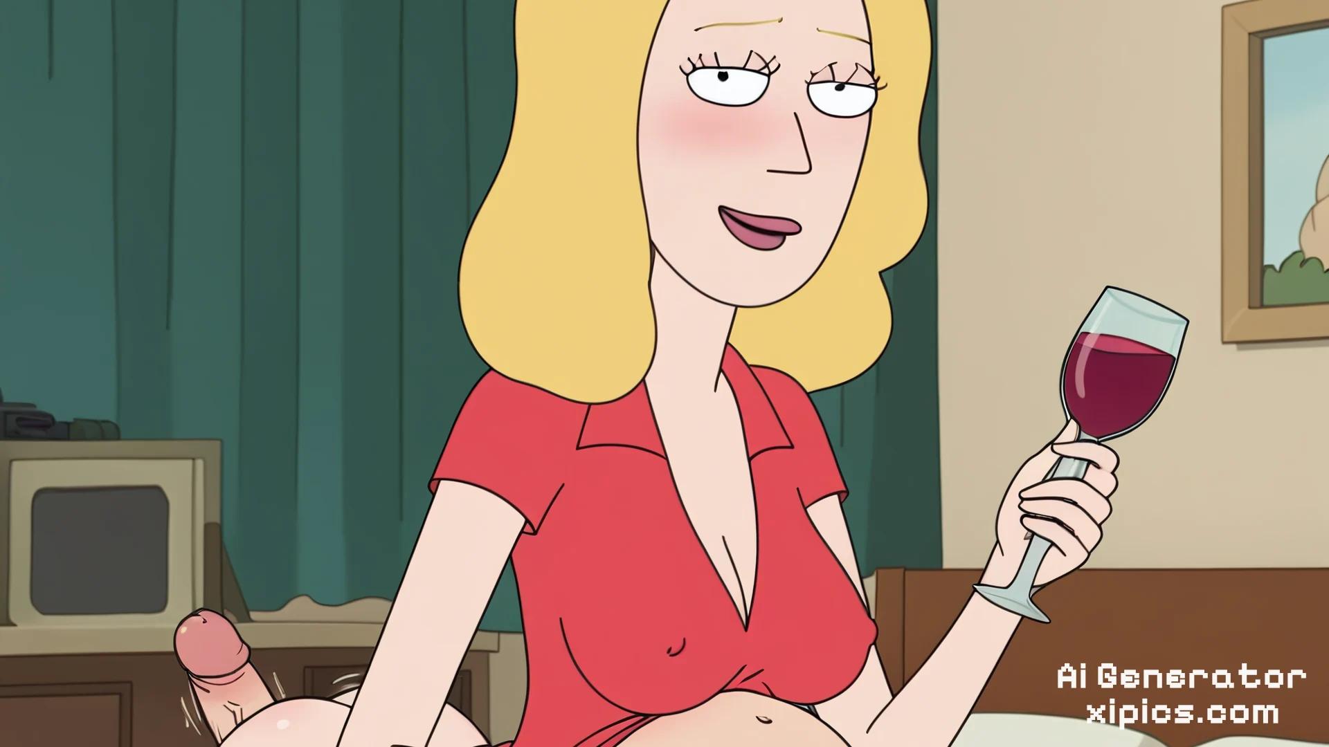 rick and morty a way back home hentai - Give In to the Heat of the Moment