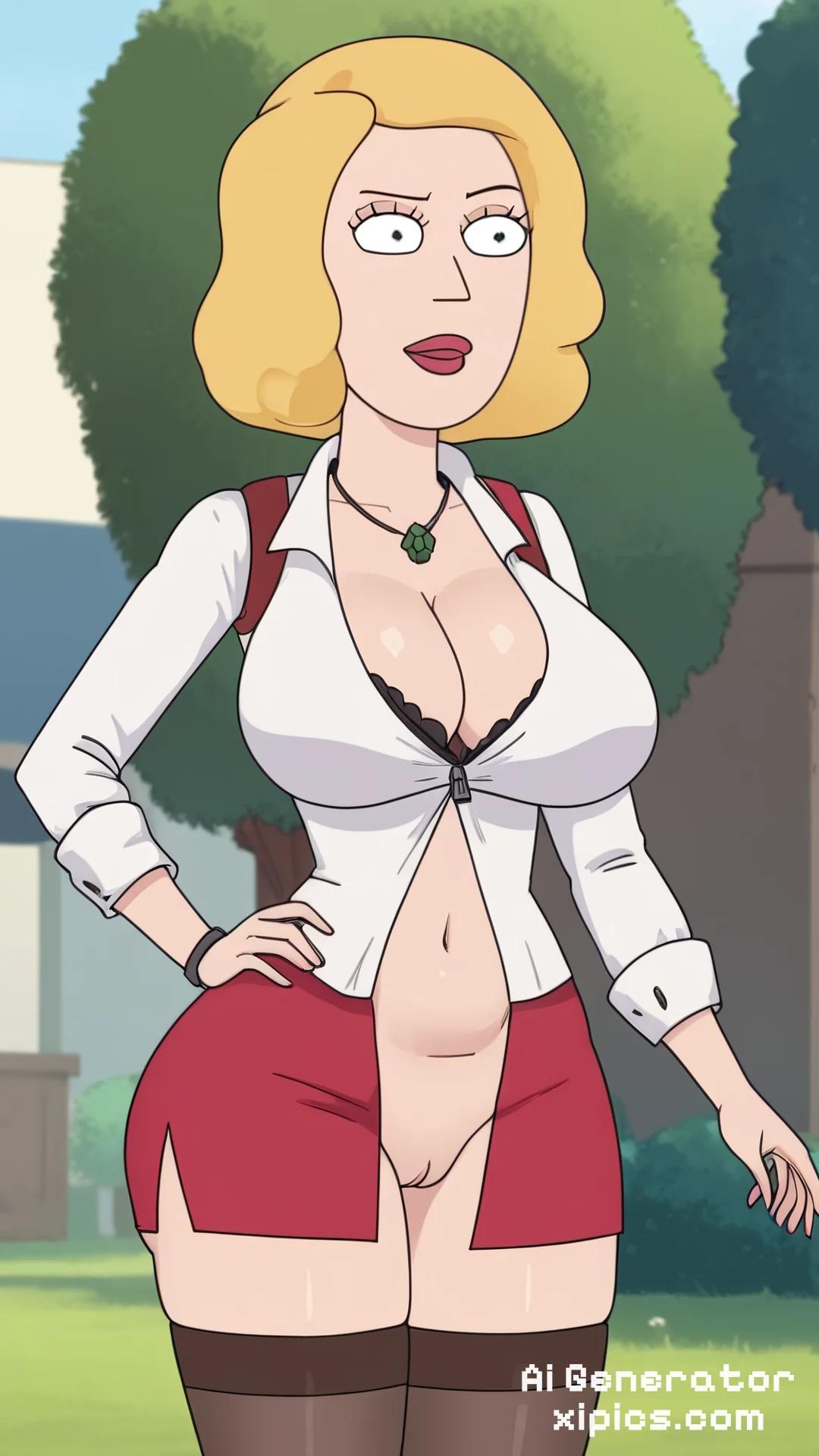 rick and morty anime porn - Tempting and Teasing dirty chat ai porn