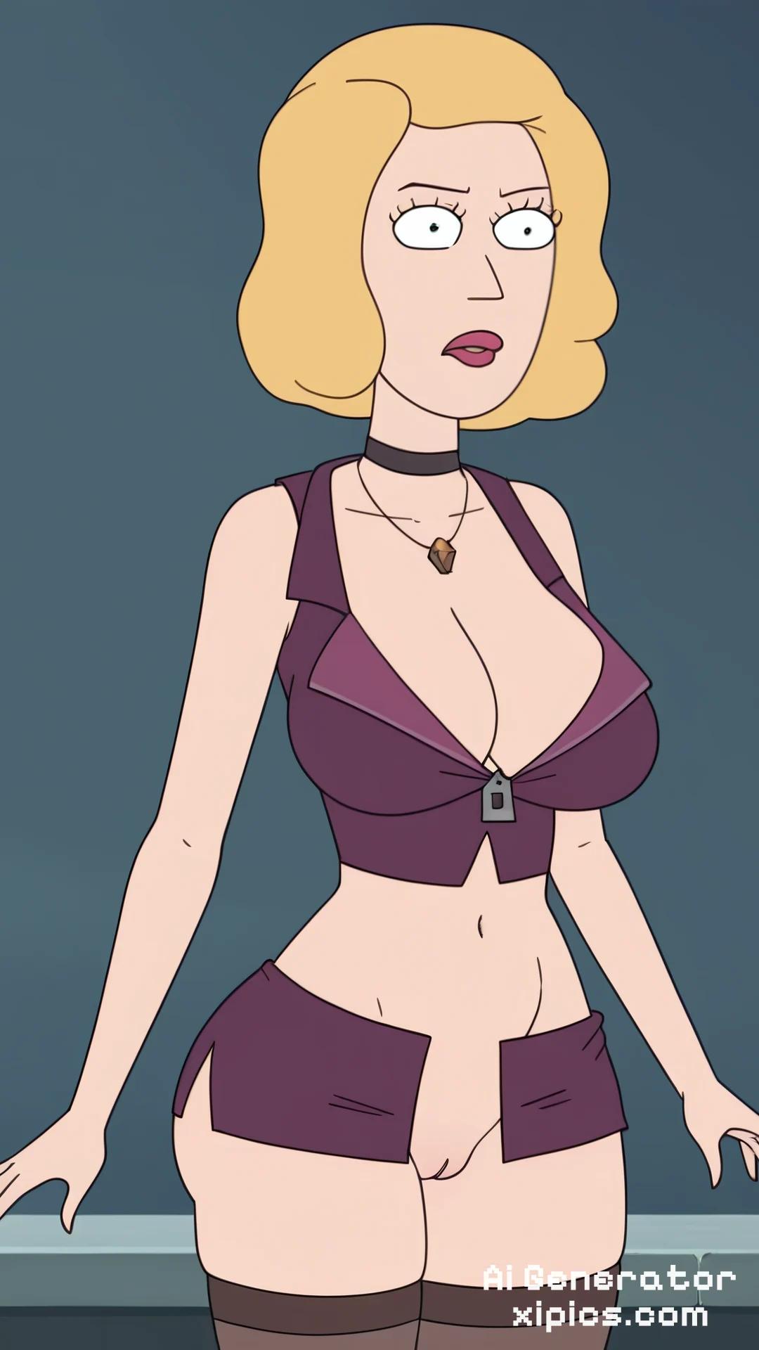 rick and morty hentai gifs - Set Me on Fire naughty porn