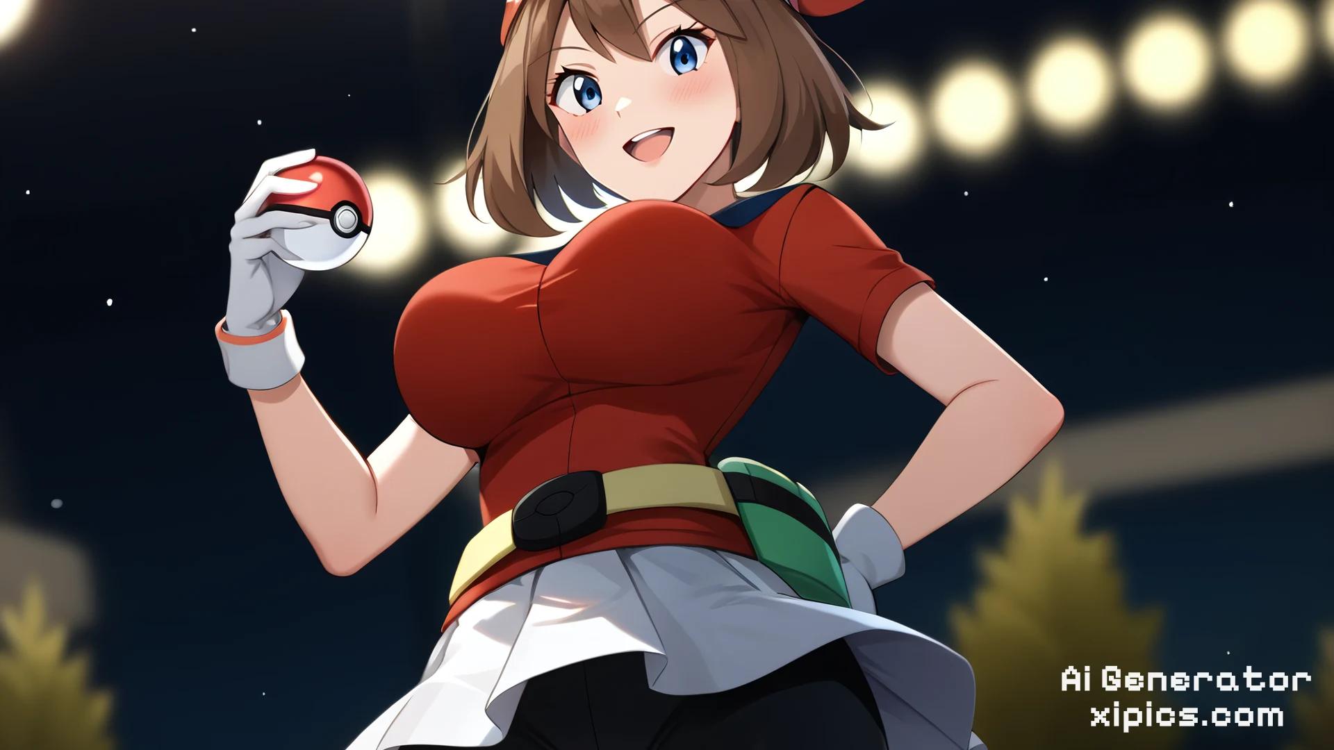 Naughty May and Her Hentai Pokemon