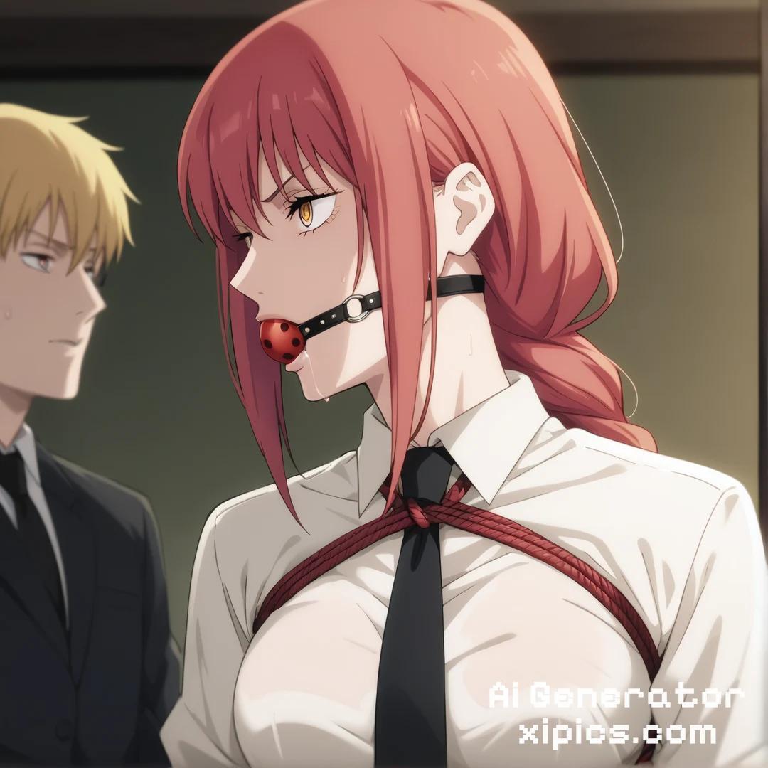 chainsaw man ai art - Surrender to Temptation sex