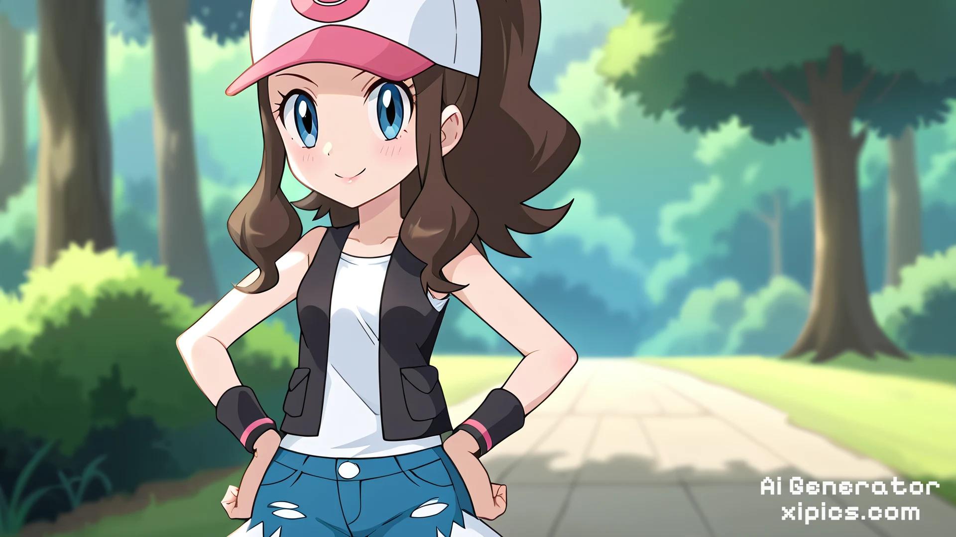 pokemon hilda hentai - Hot & Breathless Nights sex