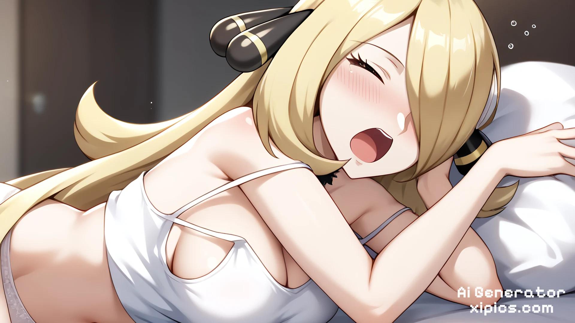 cynthia pokemon sexy - No Holding Back Nude xxx