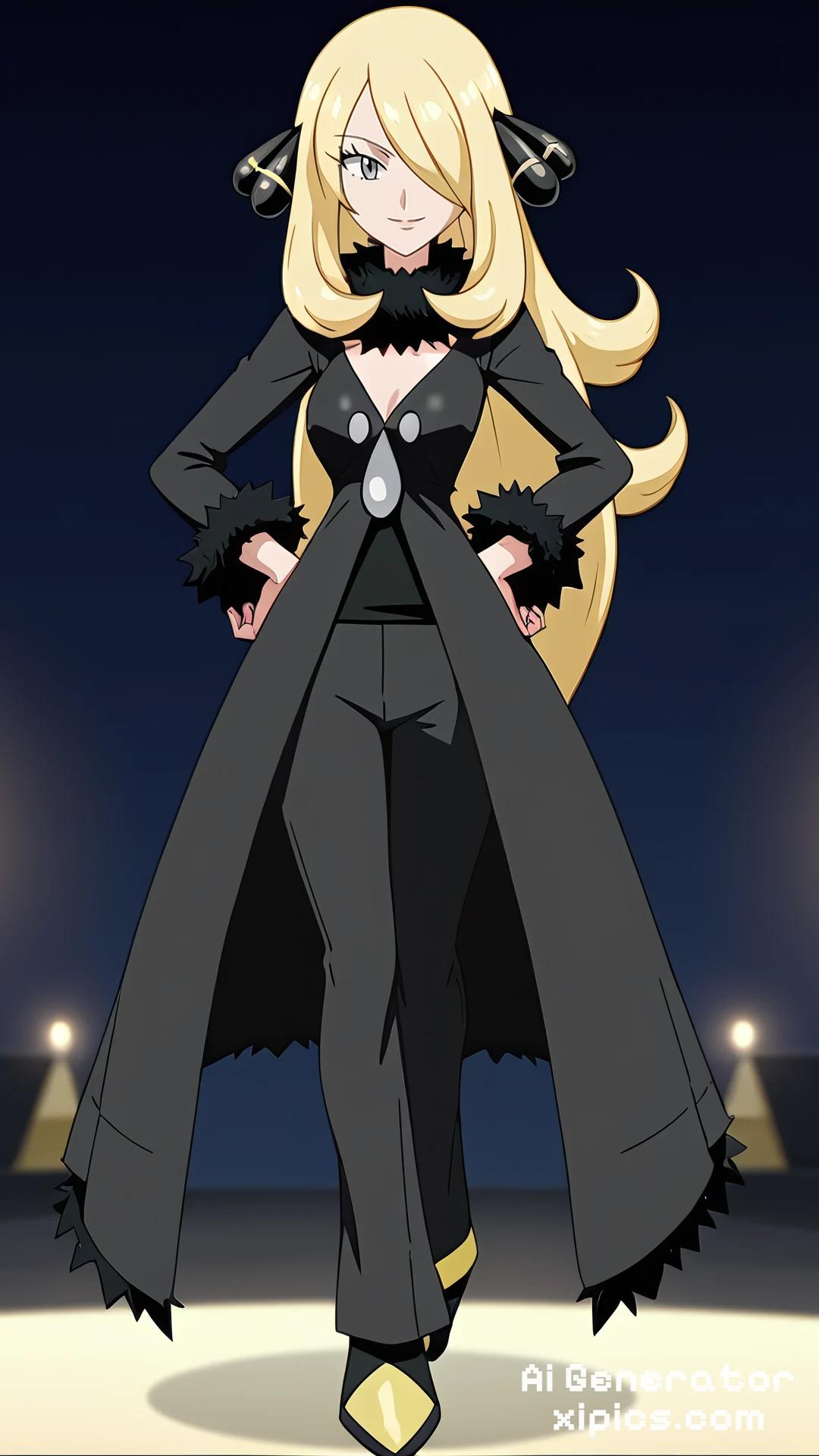 pokemon cynthia hentai - Pleasure Without Limits hot ai