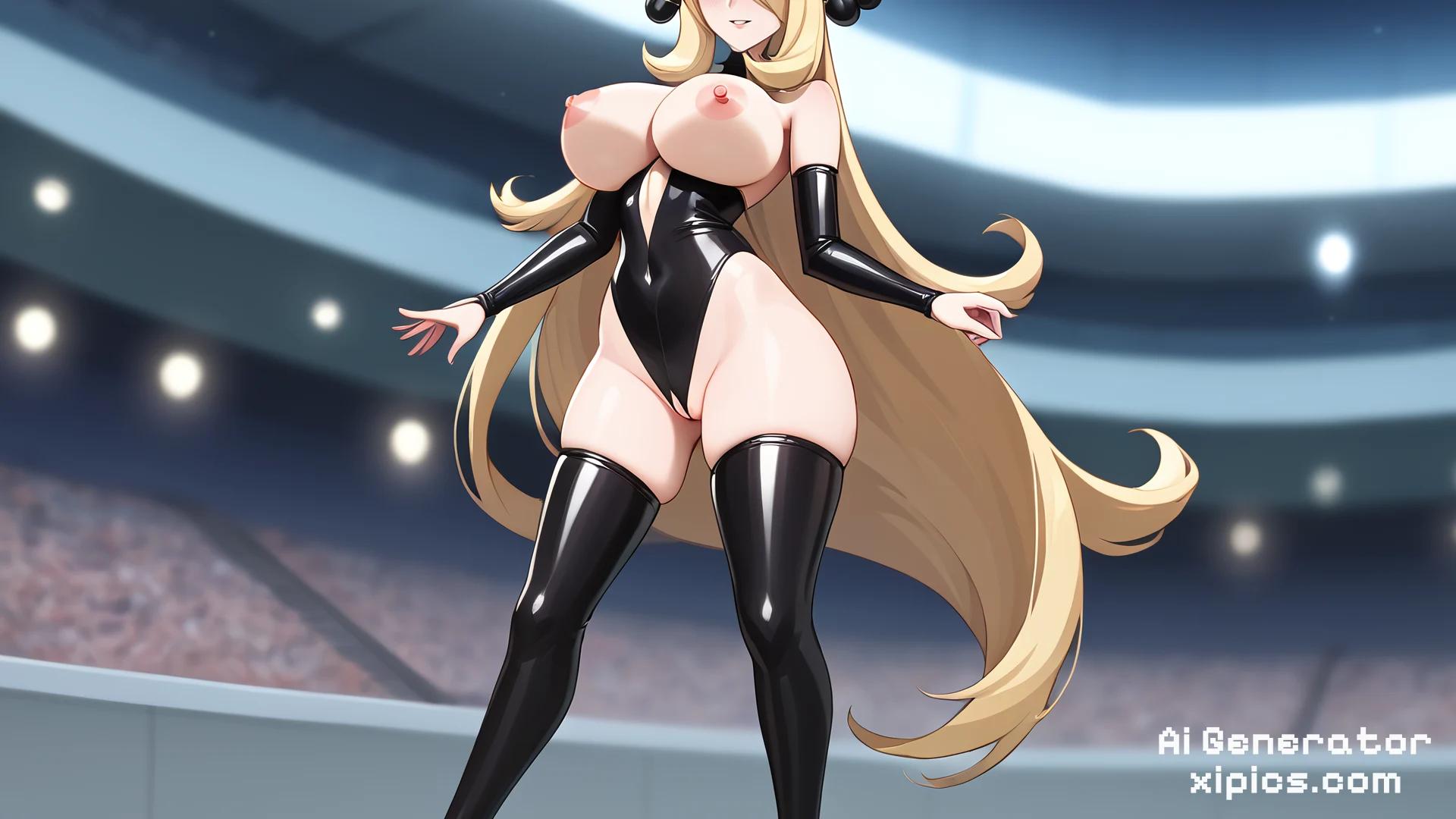pokemon cynthia hentai - Deepest Desires Unlocked Naughty sex