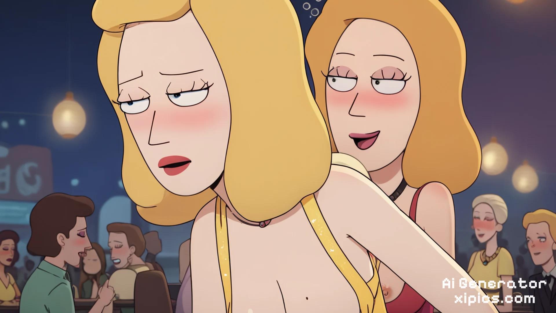 rick and morty beth porn - Hot Breathless Nights Porn