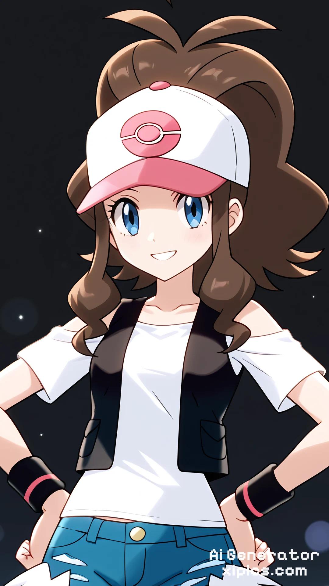 hilda pokemon - Swept Away in Heat Ai Porn