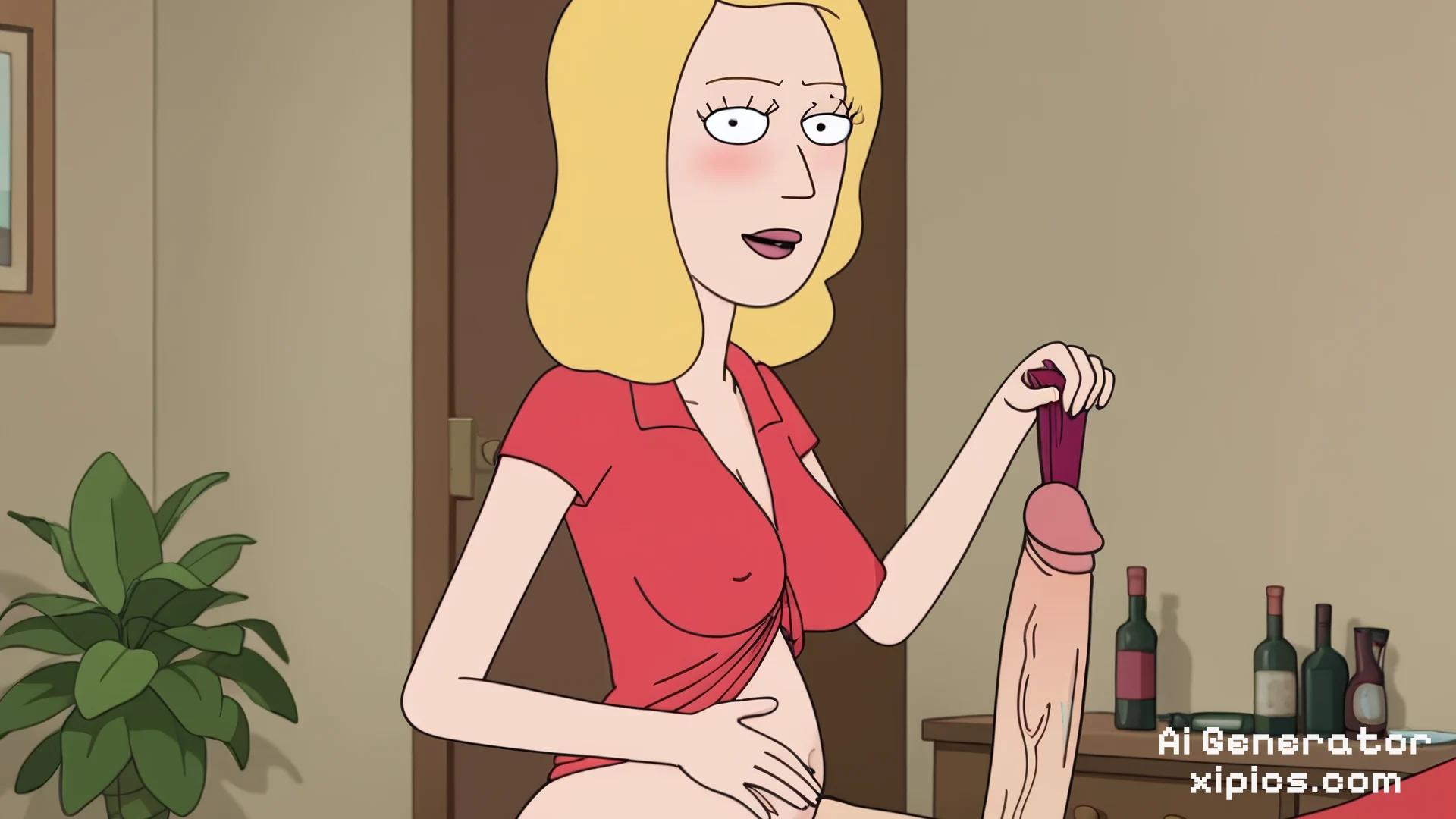 rick and morty beth porn - Nothing Can Cool This Fire