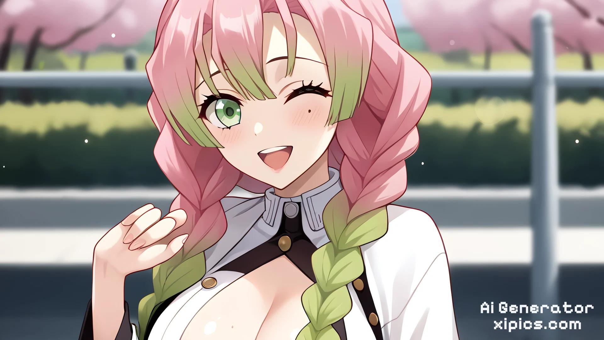 demon slayer gif porn - Lost in the Moment