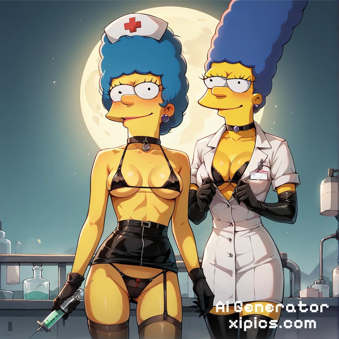 the simpsons marge naked - No Holding Back Nude xxx