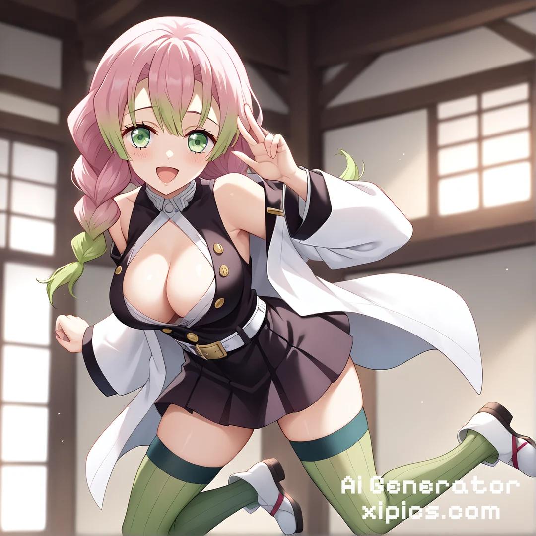 mitsuri x tanjiro porn - Irresistible Heat NSFW