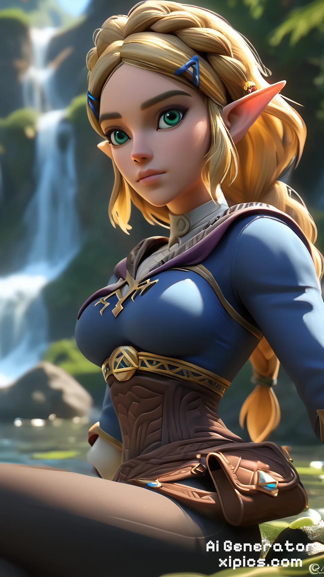 zelda porn comics - Dripping with Desire sexy love