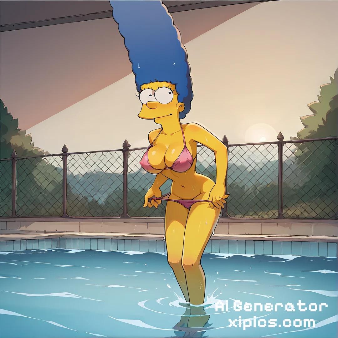 xxx the simpsons - Midnight Seduction Naked love