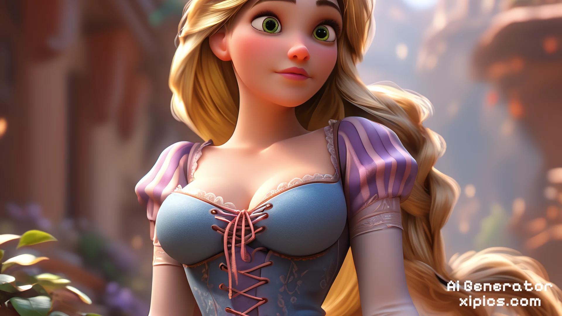 rapunzel ai xxx - The Tension Between Us is Fire