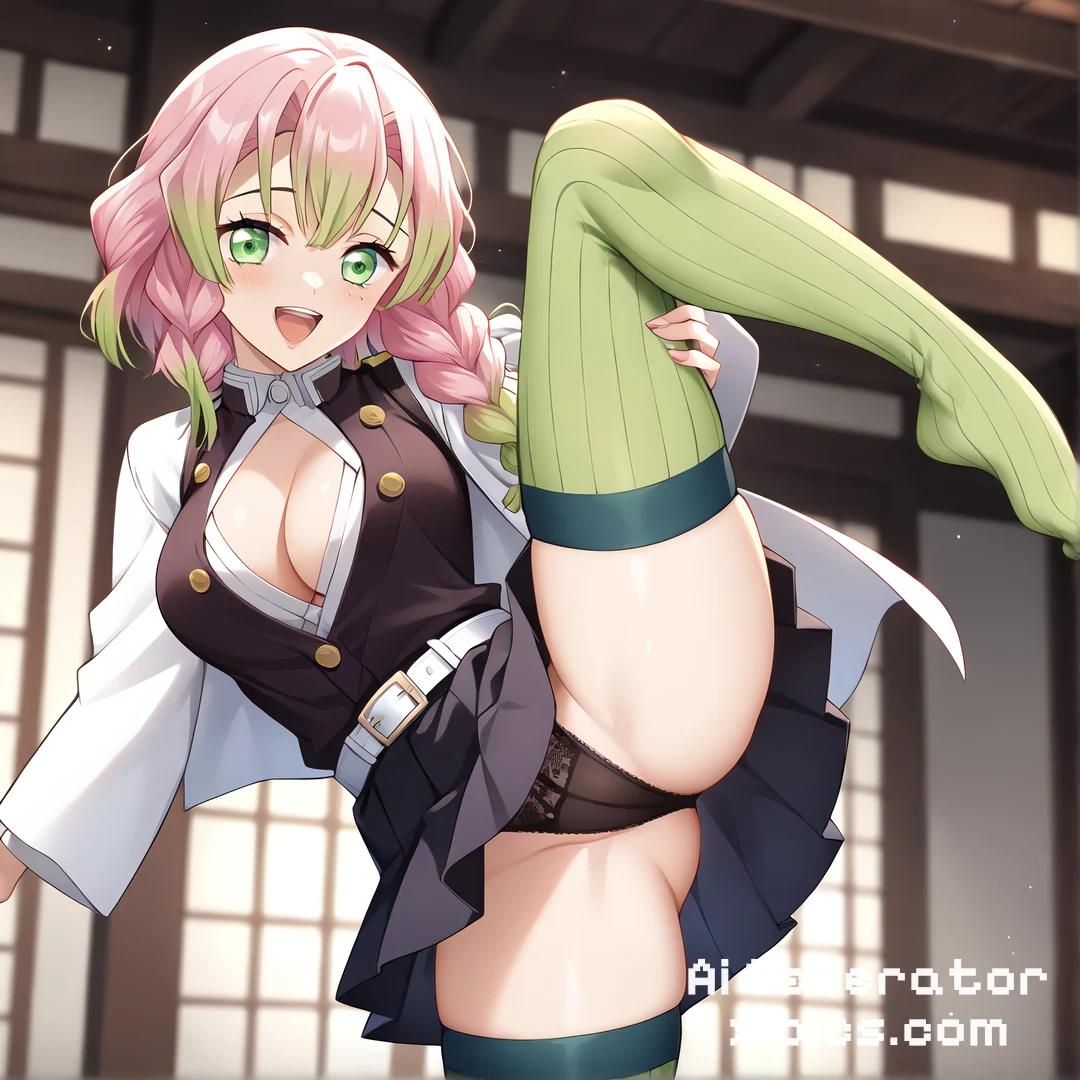 mitsuri hot naked - Drenched in Temptation