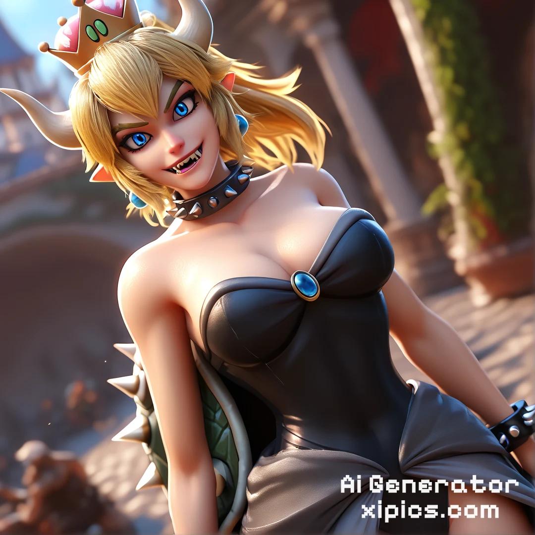 nude bowsette cosplay - Pleasure Without Limits hot ai