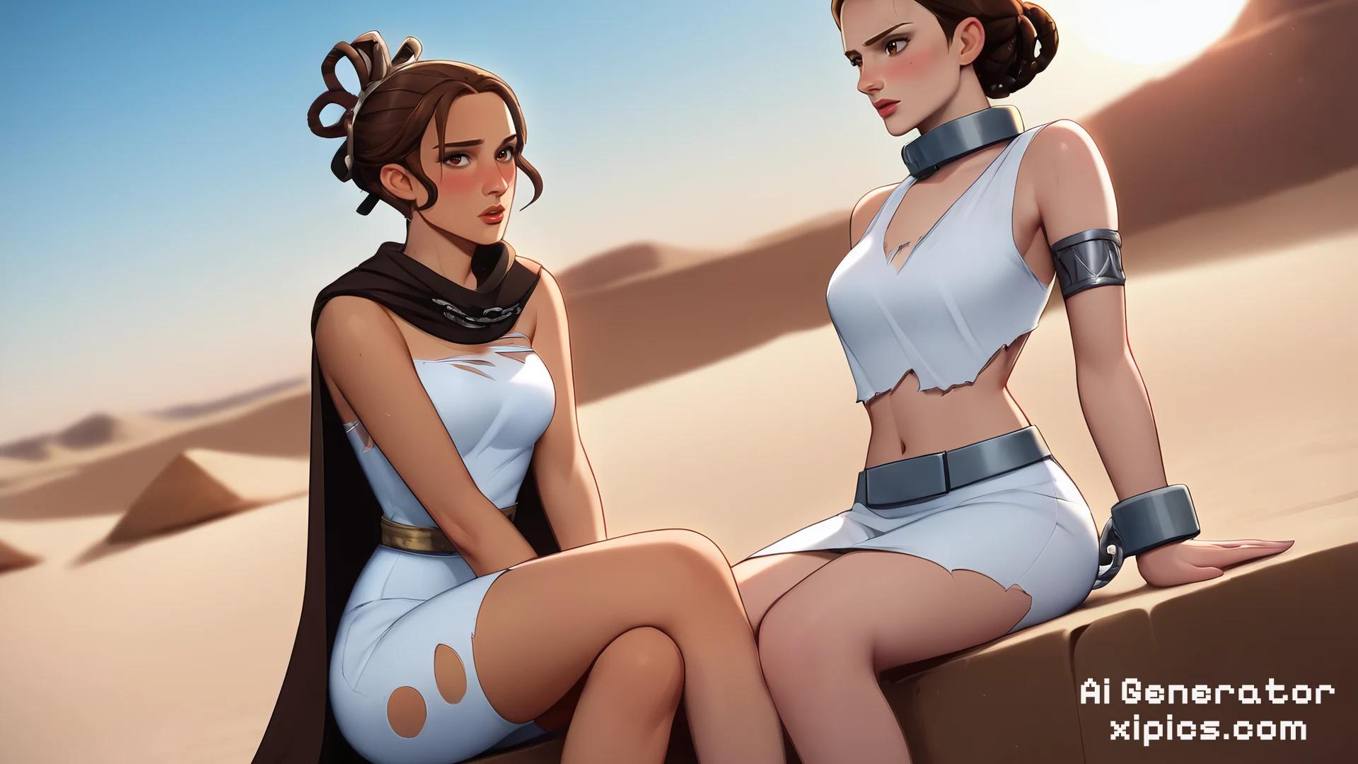 ai star wars porn - The Way You Look at Me Says It All