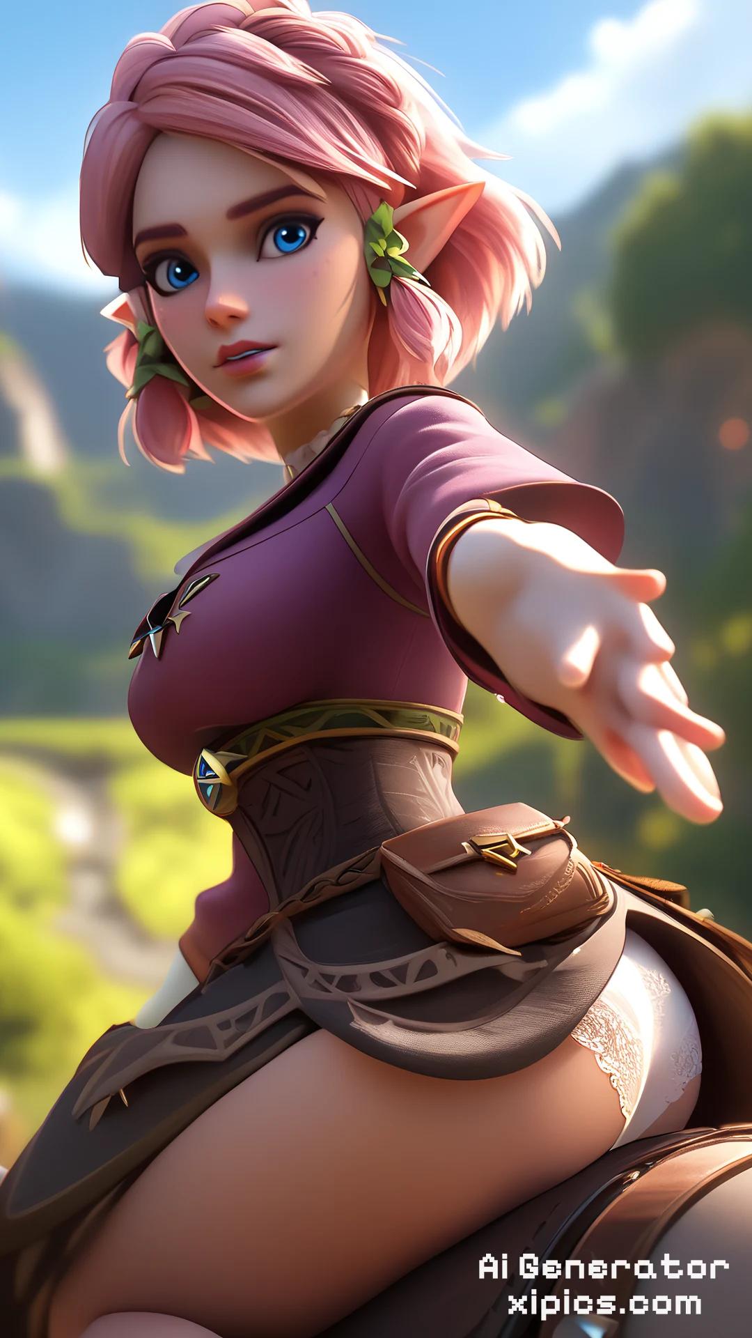 zelda feet porn - No Limits to Pleasure Porn