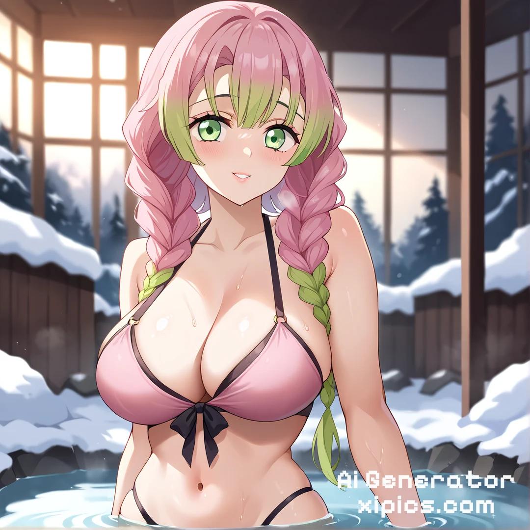 demon slayer ass porn - Tempting and Teasing Sexy Ai