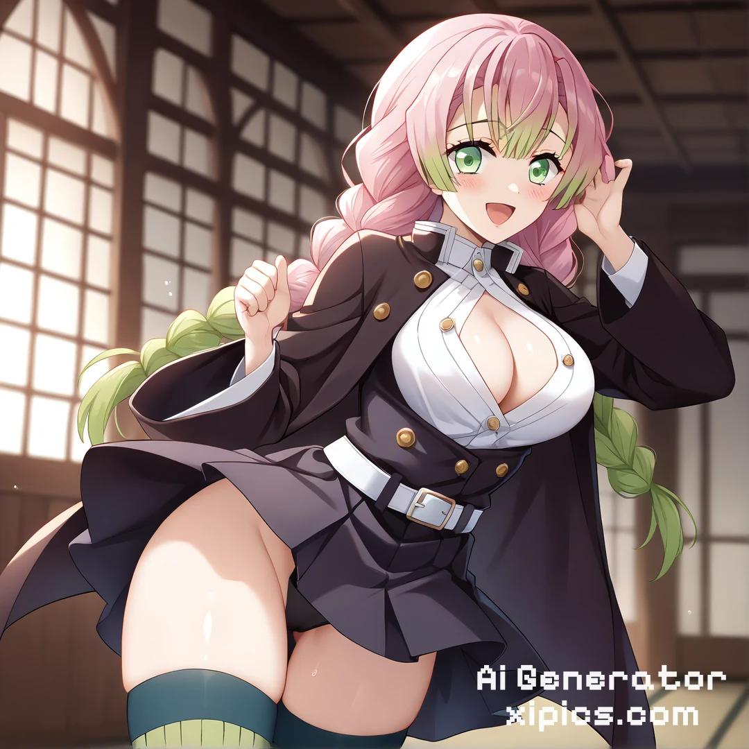 demon slayer mitsuri kanroji naked - Too Hot to Handle Dirty Ai chat