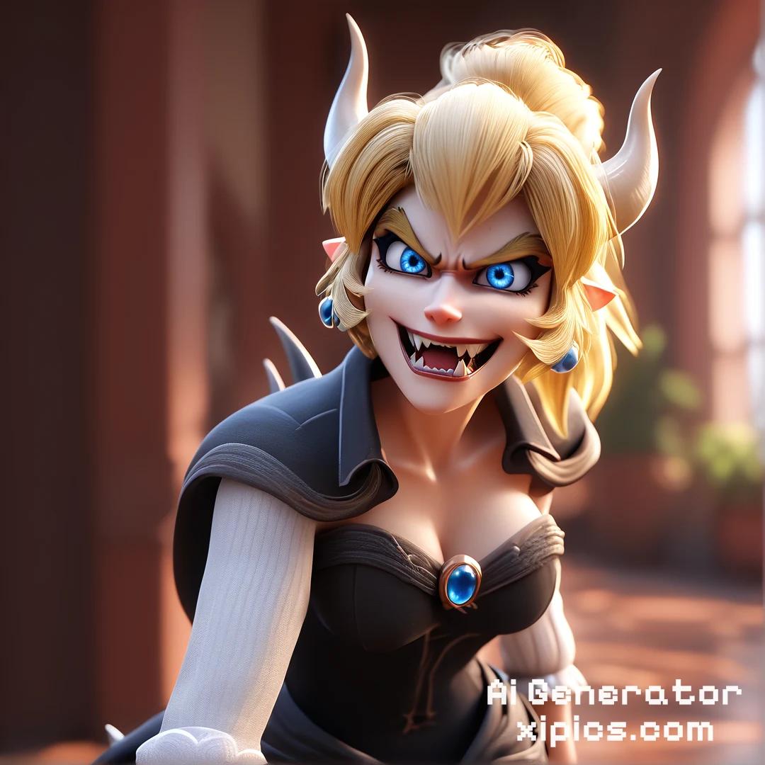 bowsette ai hentai - Wild Obsession naked