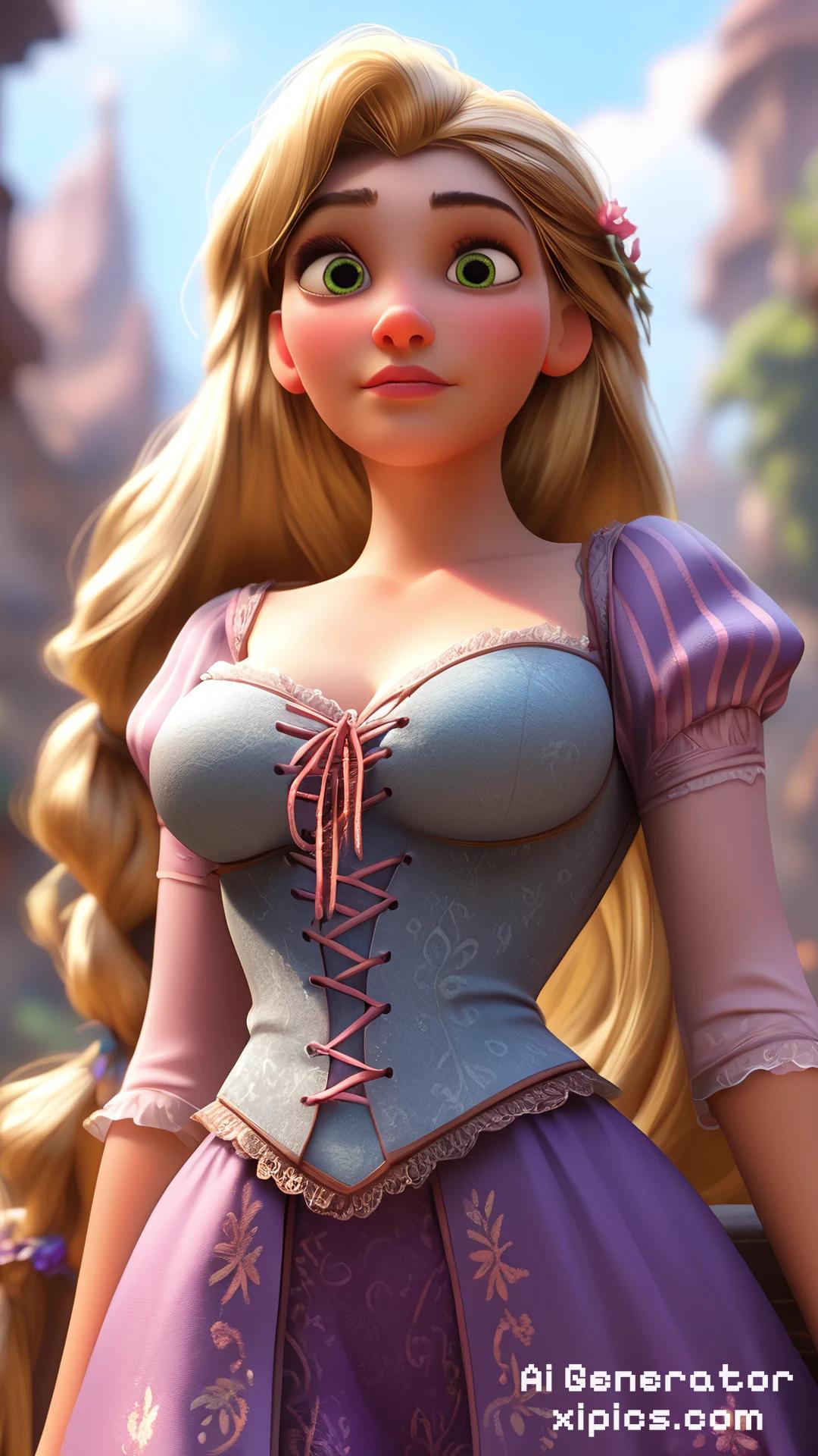 rapunzel r34 - Dripping with Desire Nude