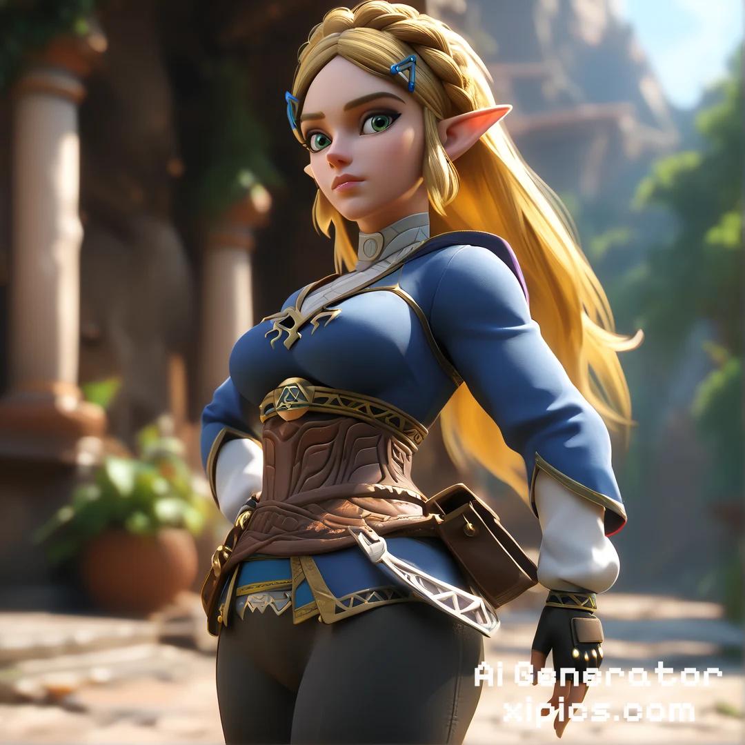 legends of zelda porn - Swept Away in Heat Ai Porn