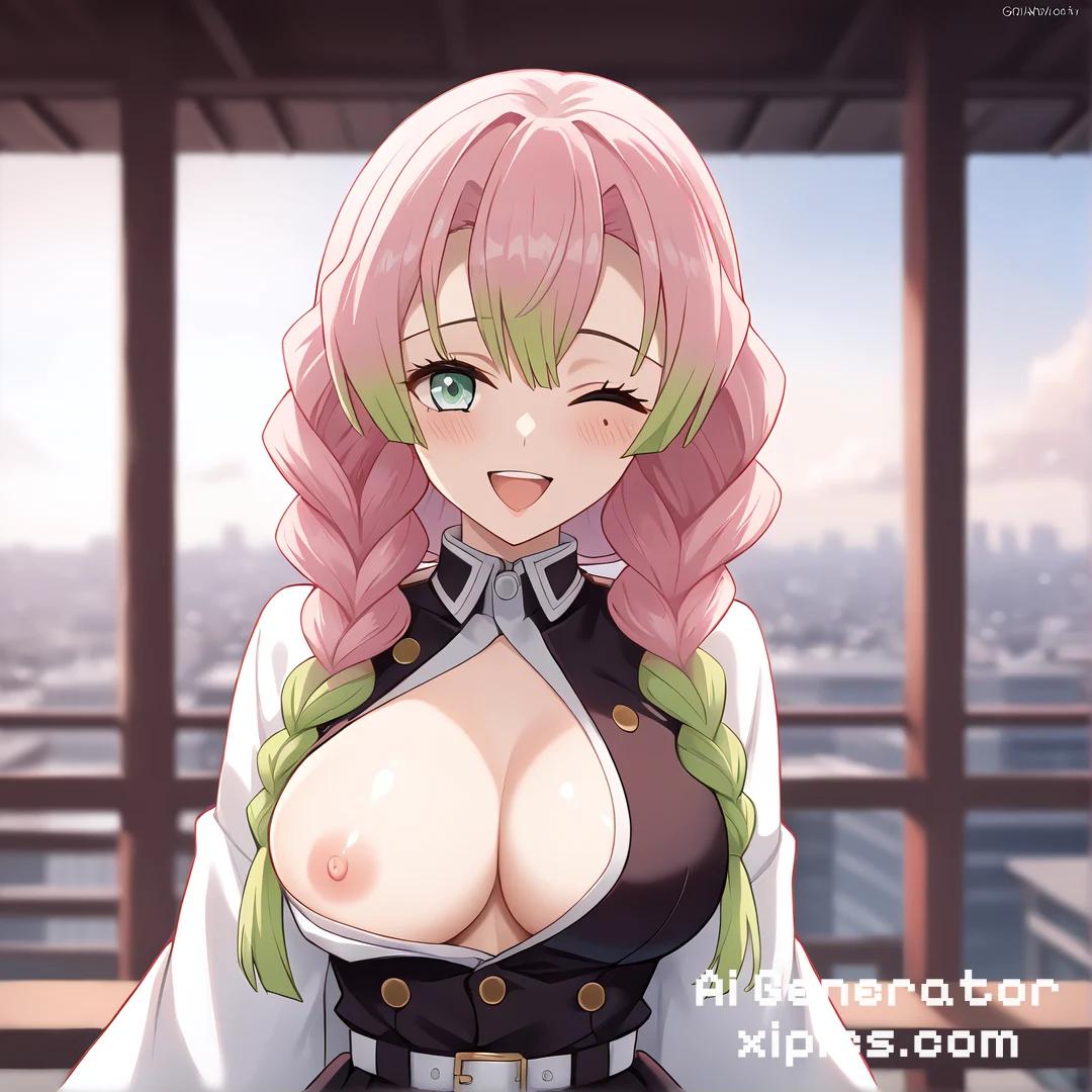 demon slayer porn art - Sultry Nights Await Ai Nude