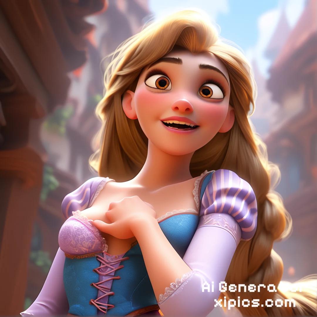 rapunzel ai hot - Too Tempting to Resist xxx Porn