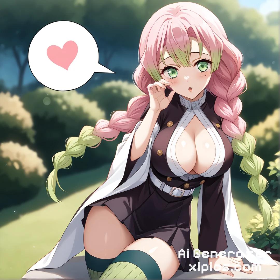 mitsuri x nezuko hentai - Irresistible Heat xxx sex