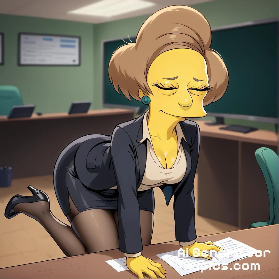 edna the simpsons porn - Set the Night on Fire nude