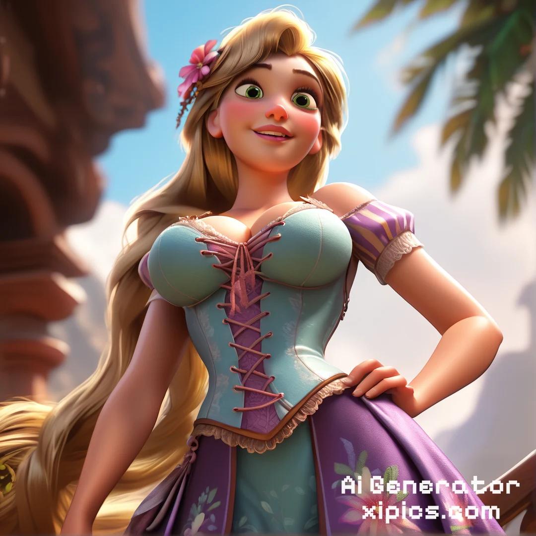 sexy naked rapunzel - Can’t Resist the Tension