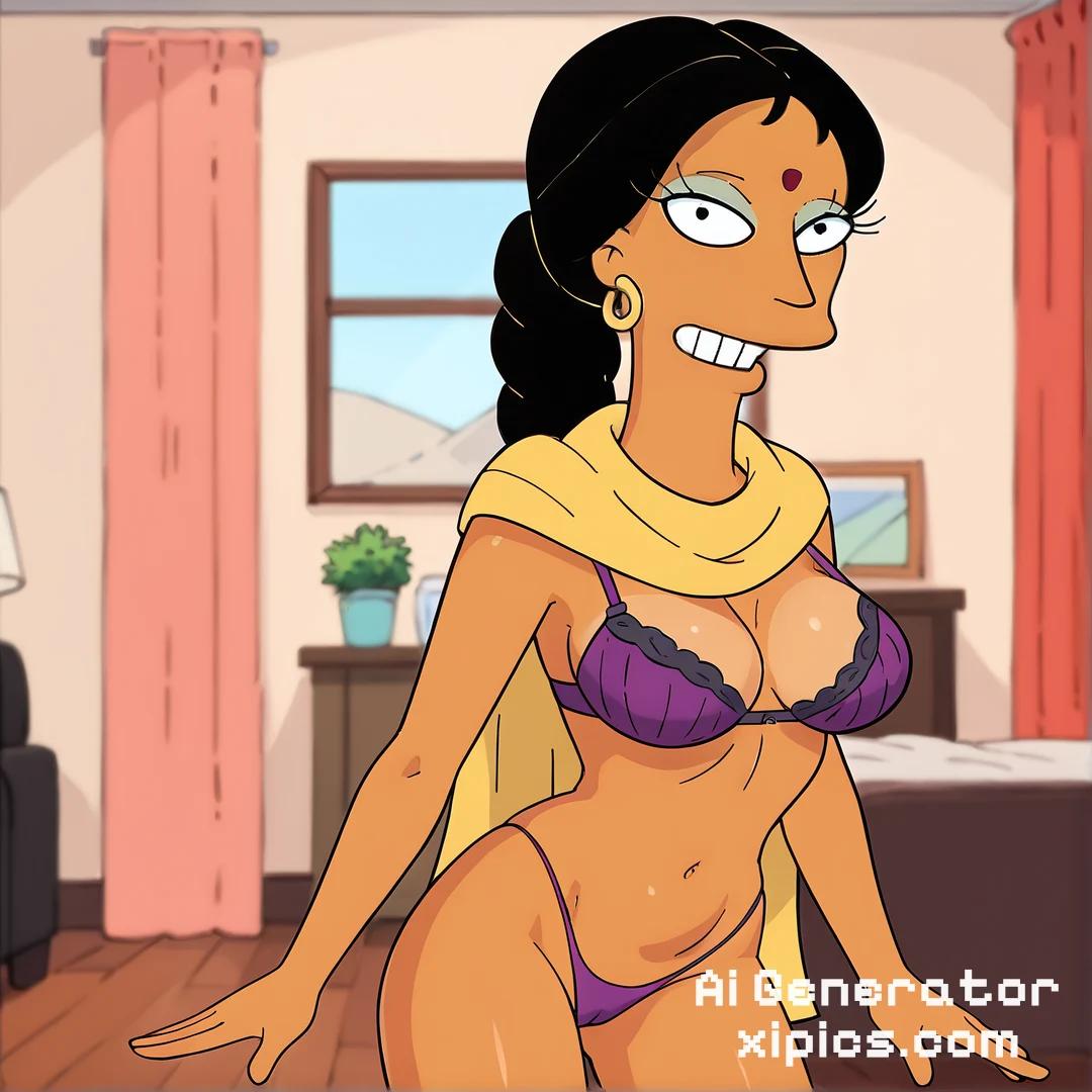 manjula simpsons nude - Lost in Temptation fuck
