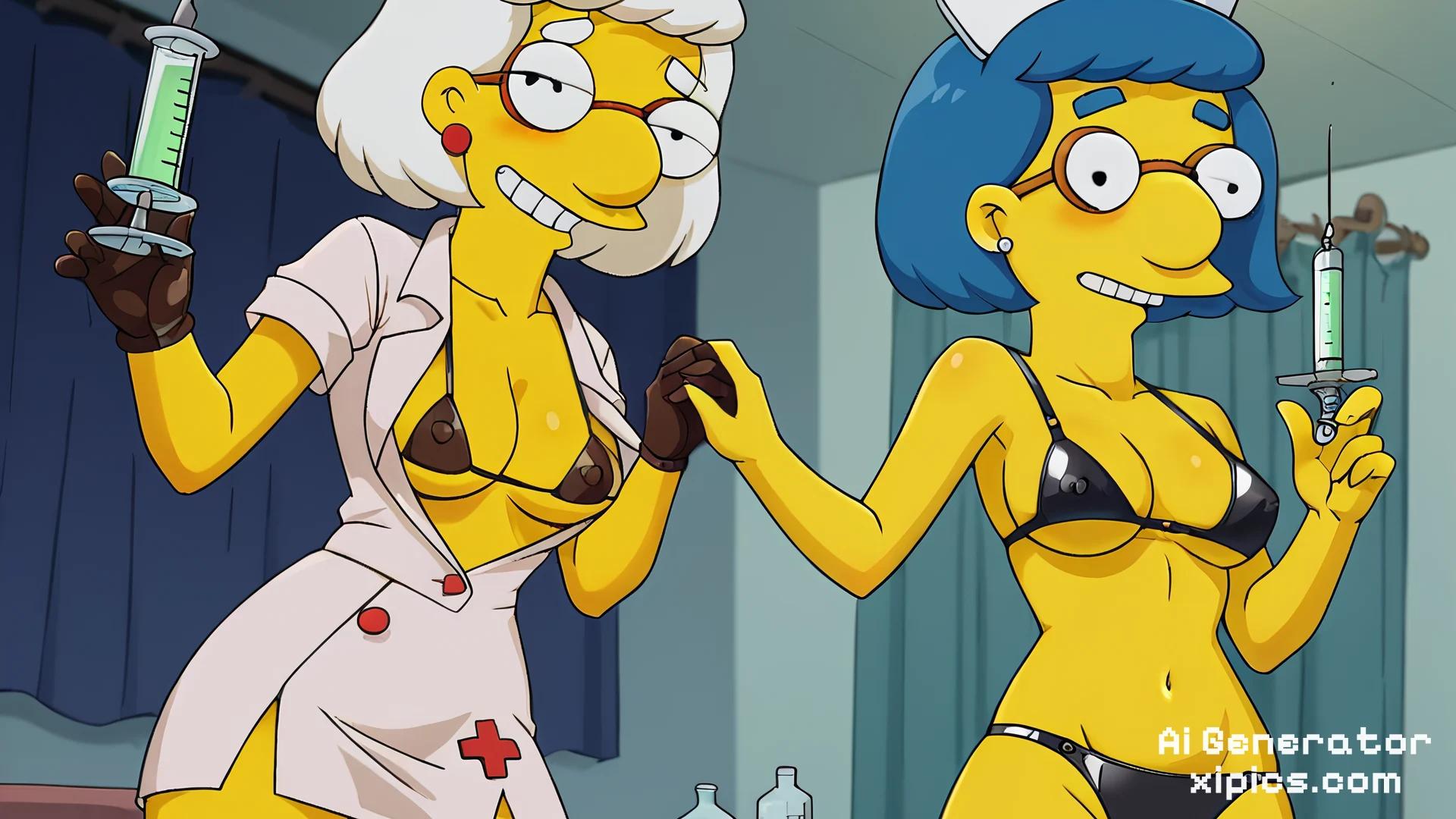 the simpsons nude - Craving Every Touch