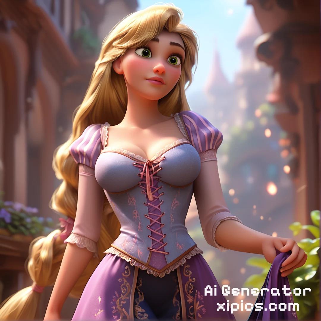 rapunzel ai naked - The Heat Is Just Beginning