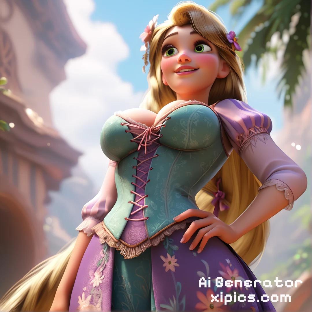 rapunzel cosplay porn - Seduction in Motion Ai NSFW