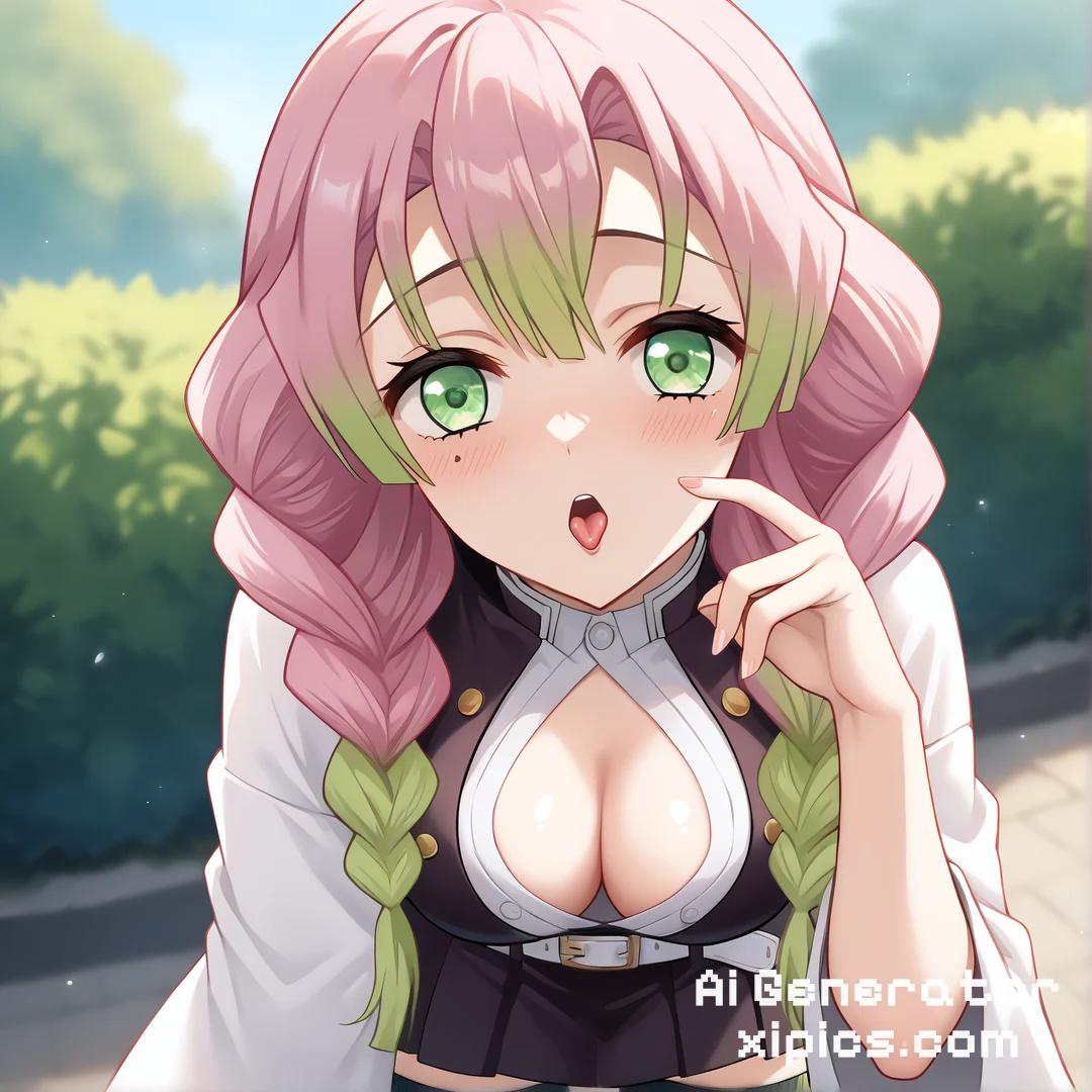 mitsuri and nezuko porn - Too Hot to Handle ai porn