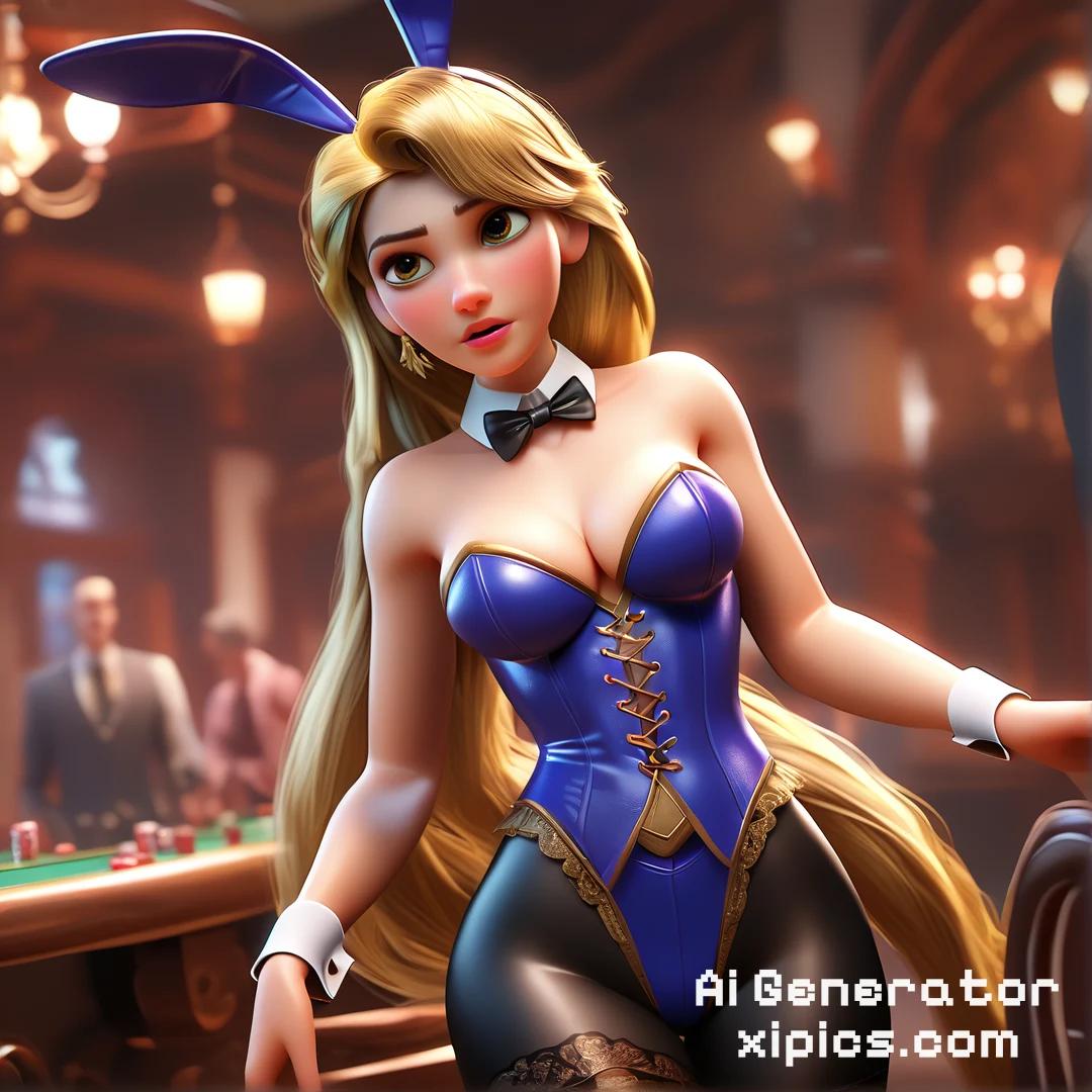 rapunzel ai nude - Midnight Seduction Naked love