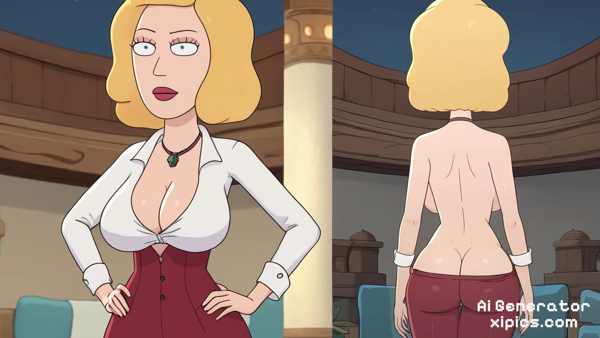 rick and morty beth nude - No Boundaries Just Pleasure Porn