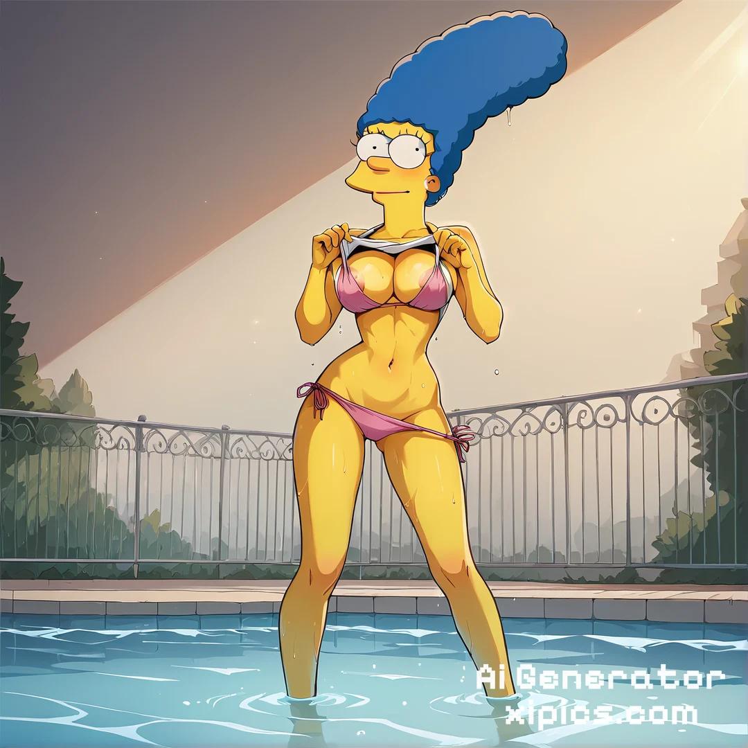 ai simpsons characters - Lost in the Fire