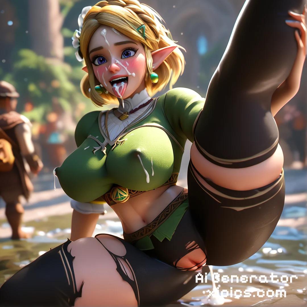 zelda vr hentai - Breathless Temptation sexy porn