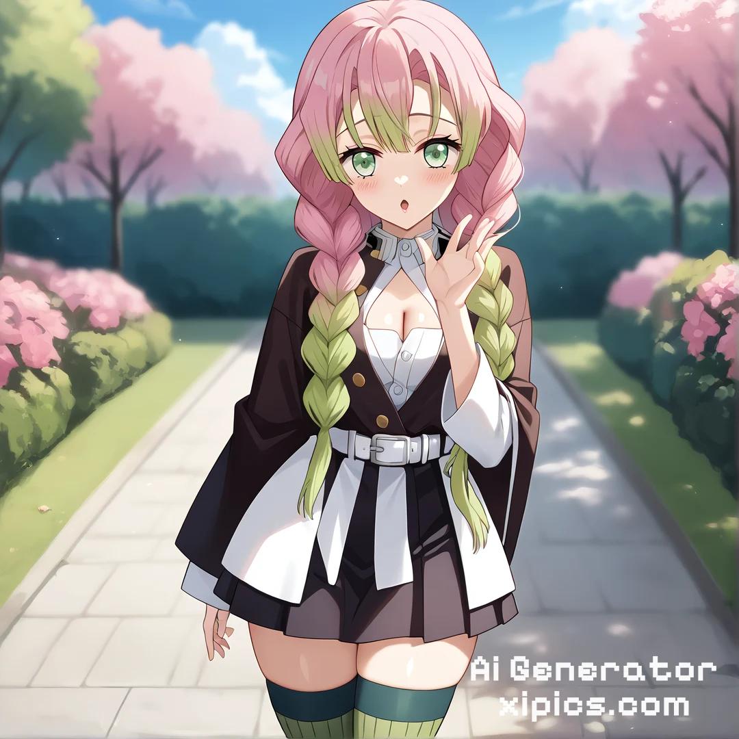 demon slayer mitsuri kanroji porn - Lost in Your Heat Hard Naughty Porn