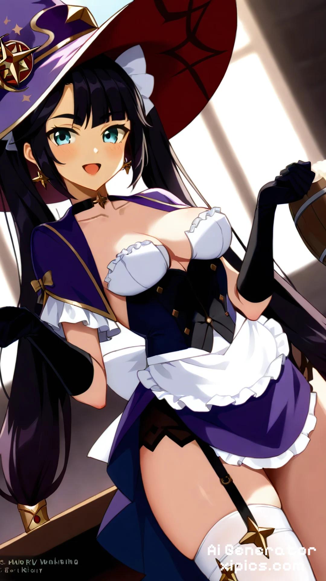 mona genshin impact ass - Feverish Seduction Sexy