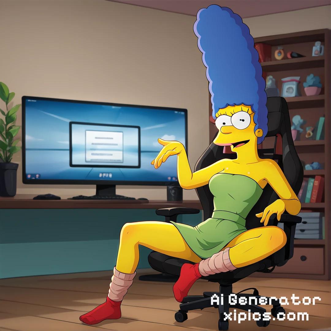 simpsons gay sex - Swept Away in Heat Ai Porn