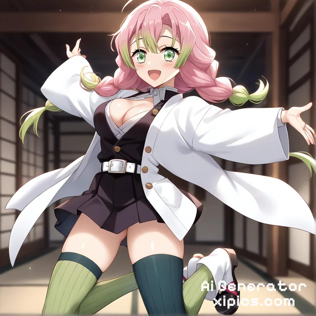 nezuko and mitsuri porn - Tangled in Desire xxx