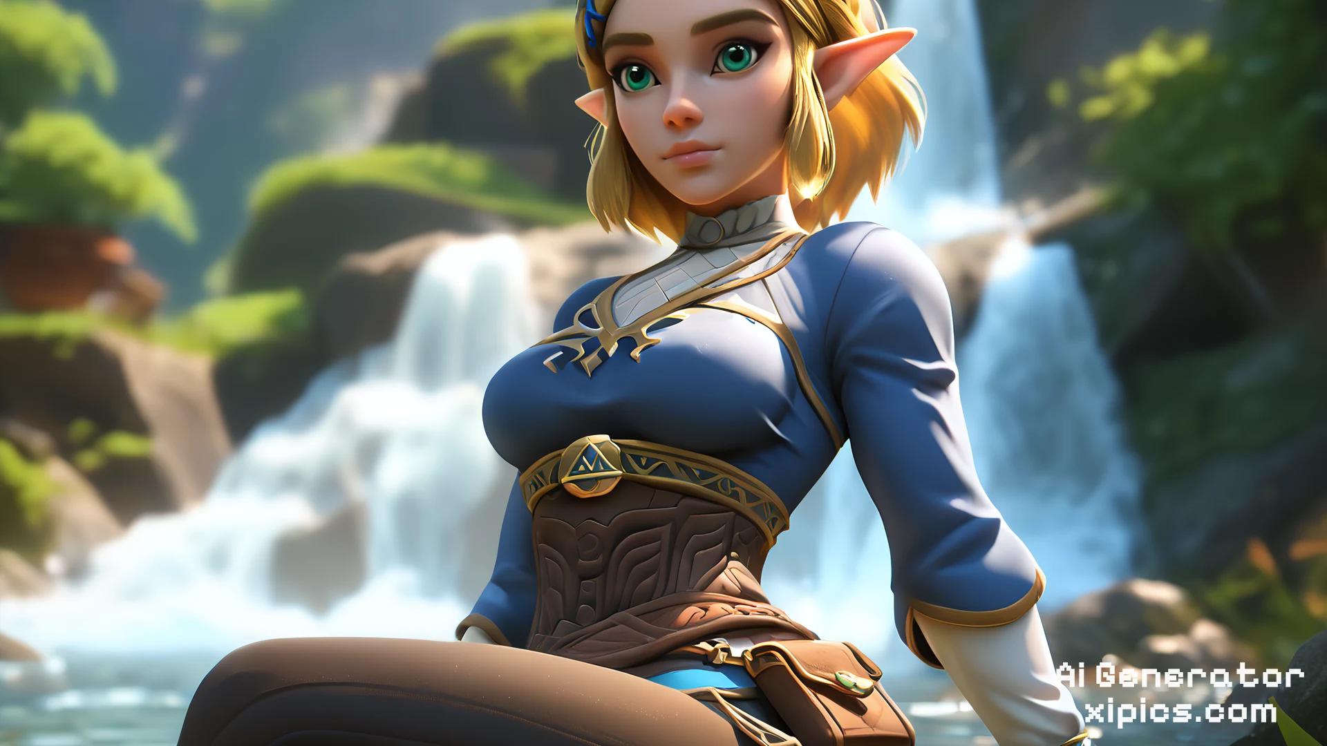 zelda porn comics - Teasing and Pleasing Nude sex