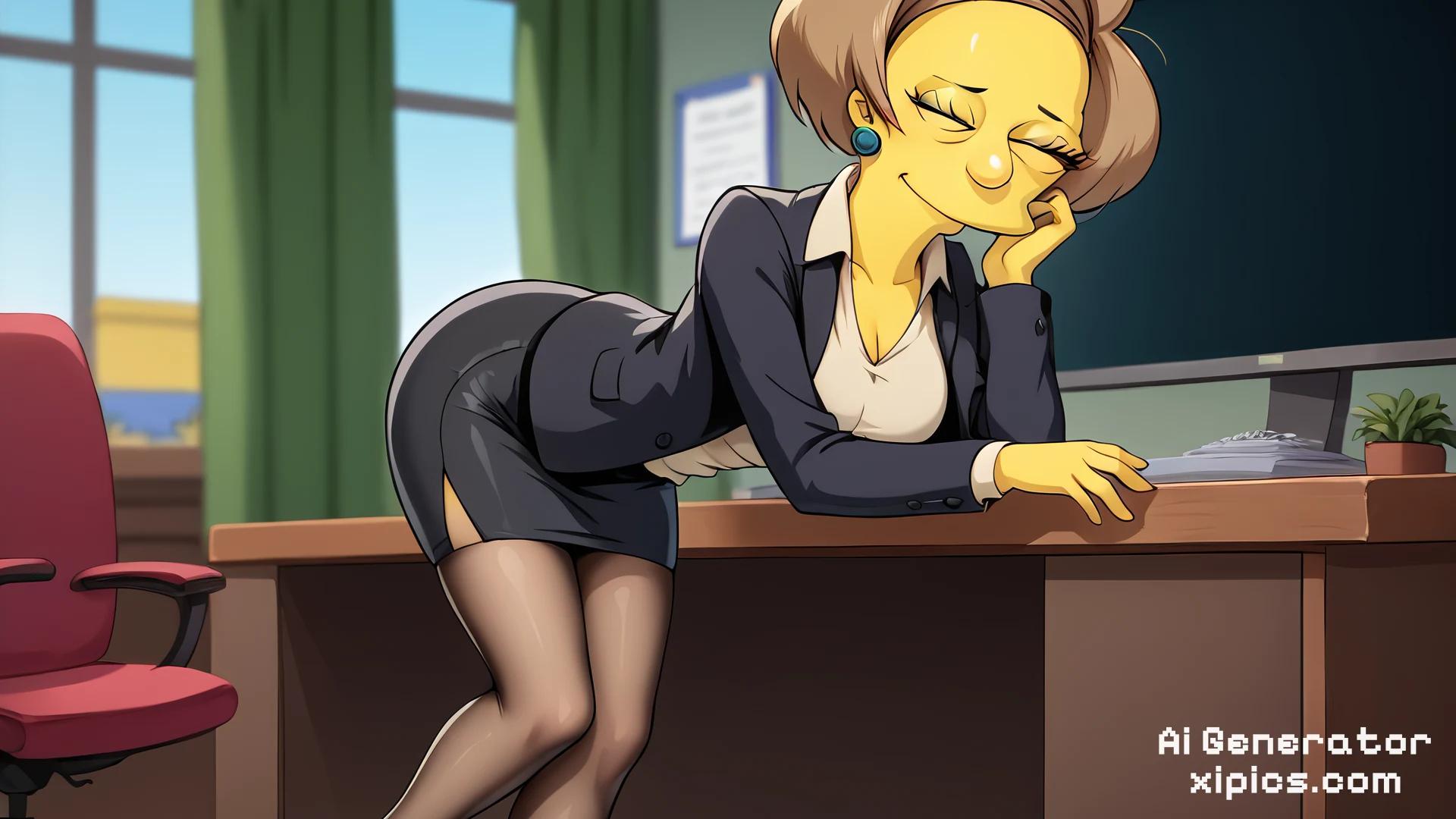 edna the simpsons porn - No Holding Back hard porn