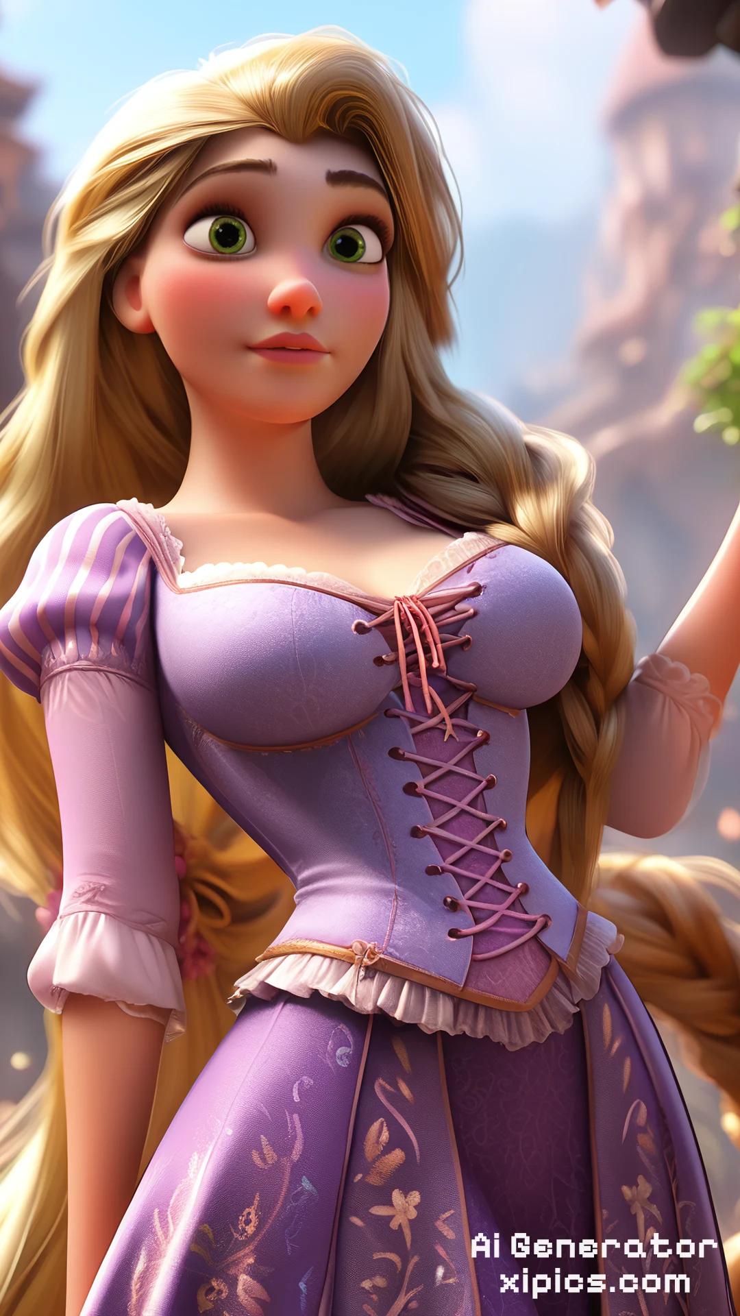 rapunzel porn - Flaming Attraction Ai Porn