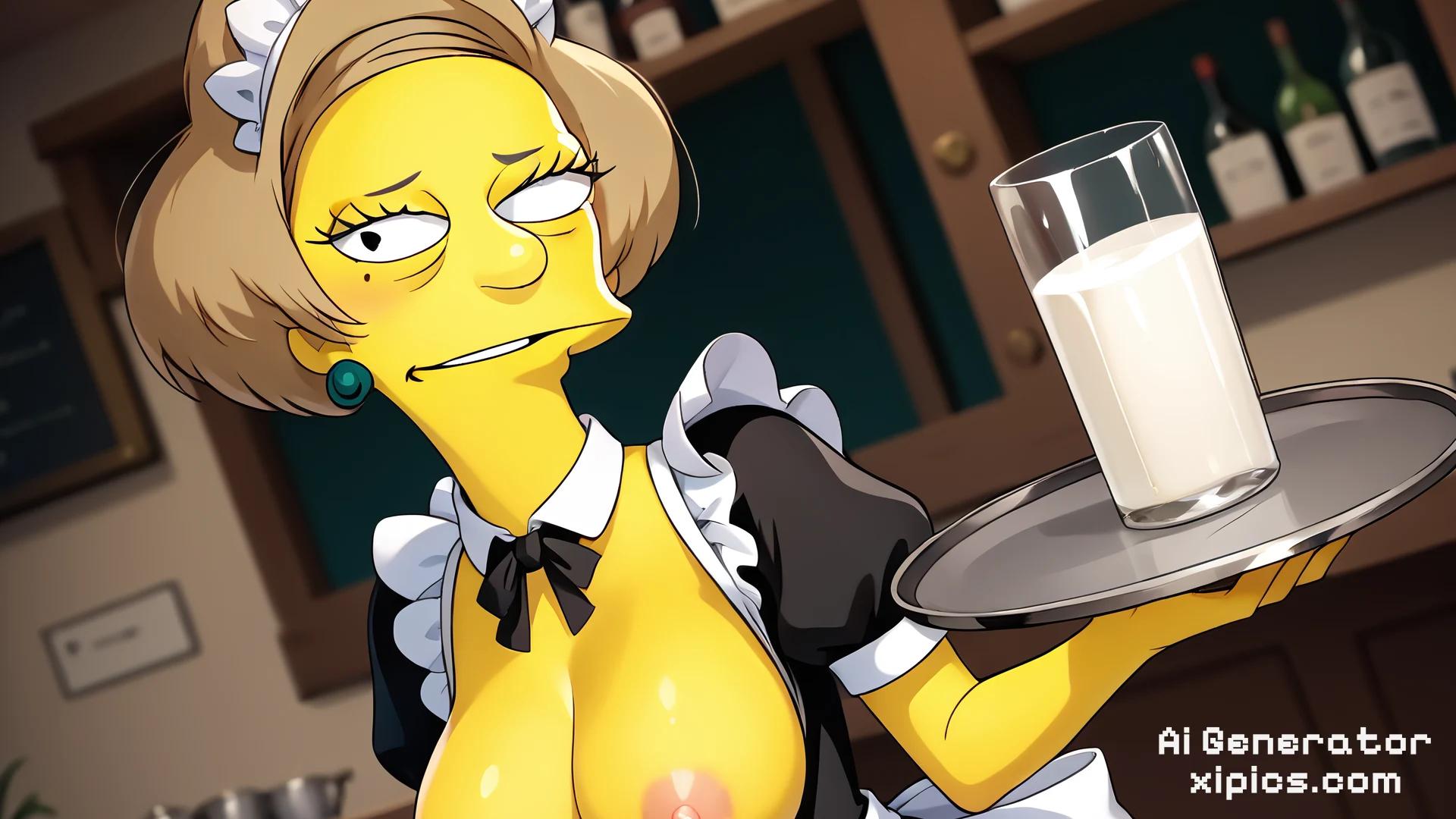 simpsons edna naked - Melt into the Heat Sexy Porn